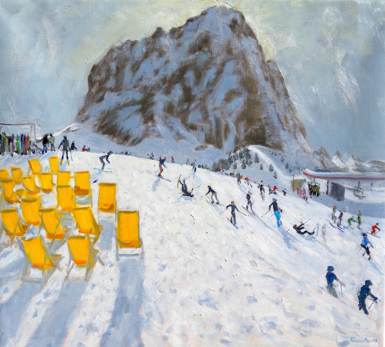Selva Val Gardena, Itálie, od Andrew Macara