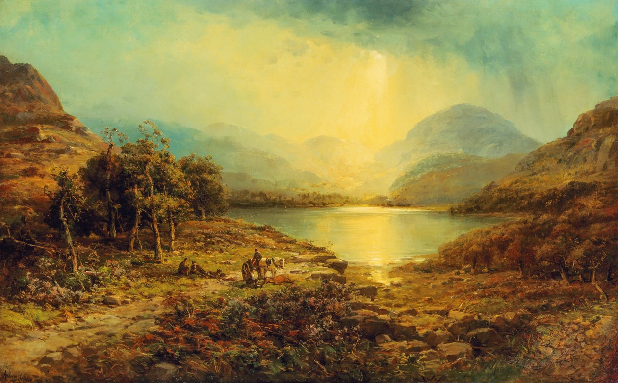The Hunting Party (olej na plátně) od Andrew Melrose