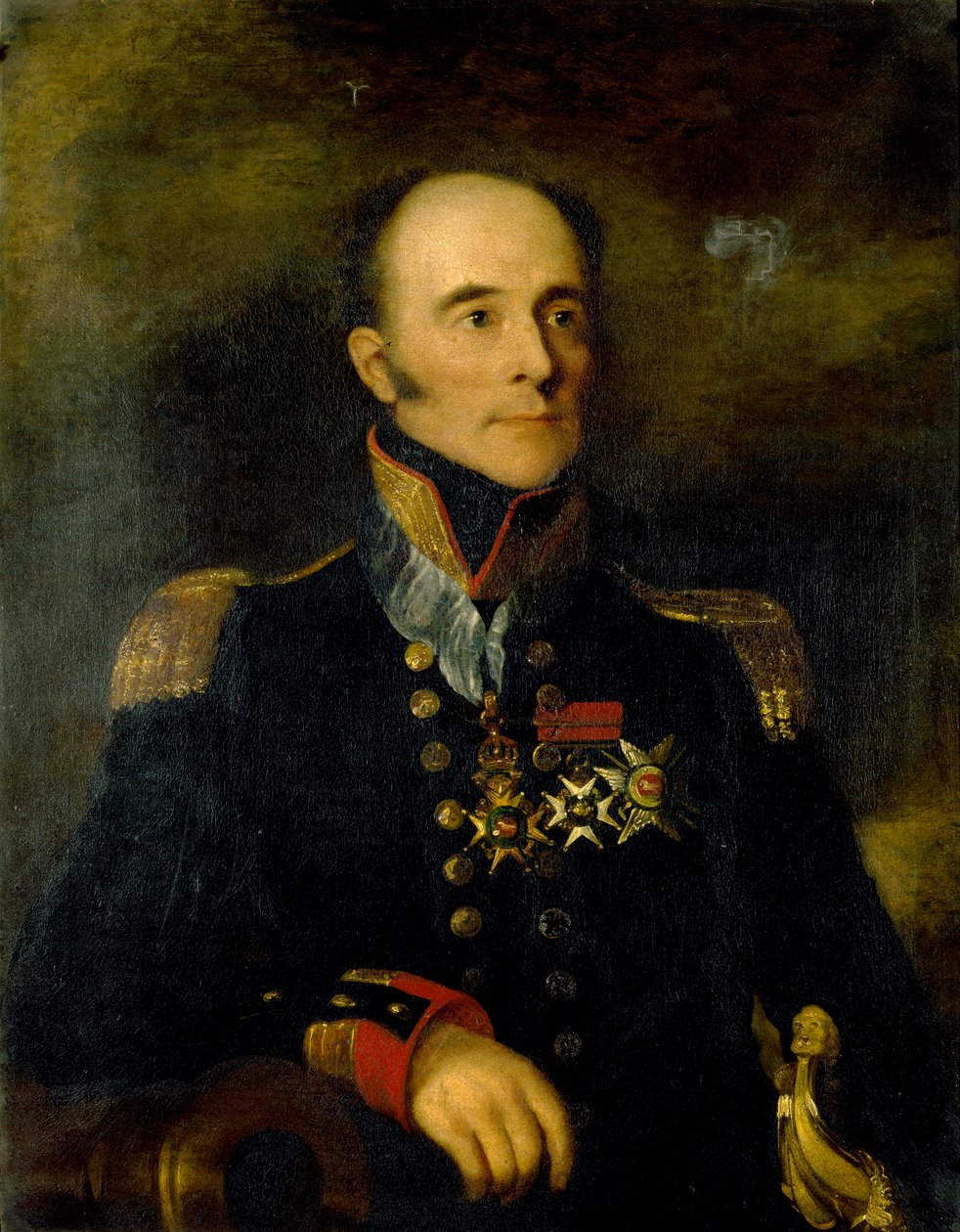 Kapitán sir Thomas Ussher (1779-1848) od Andrew Morton