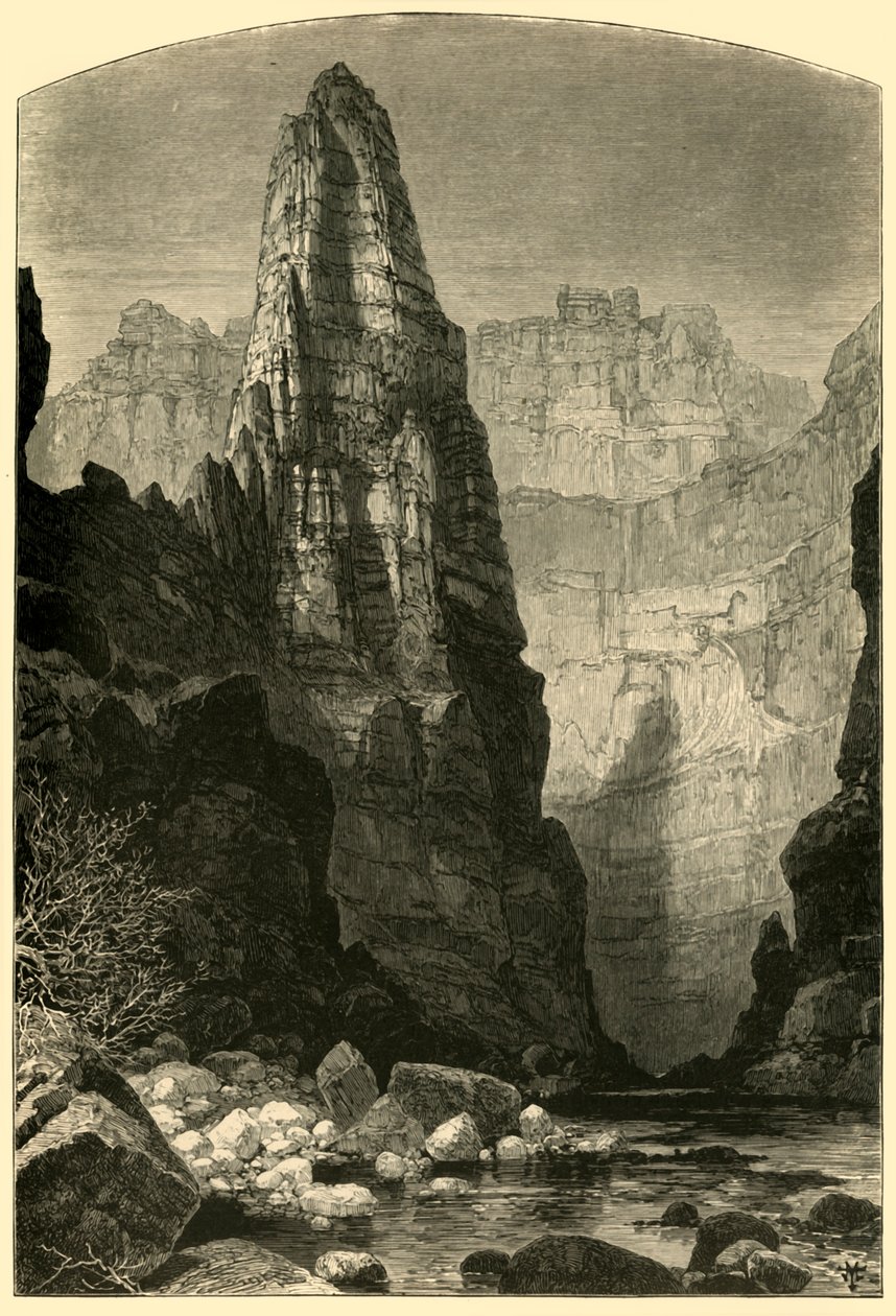 "Kaňon Kanab", 1874. od Andrew Varick Stout Anthony