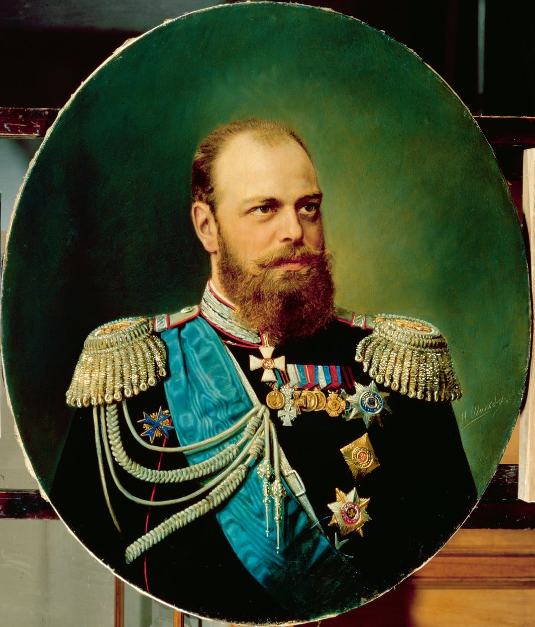 Císař Alexandr III. (1845-94) od Andrey Nikolayevich Shilder