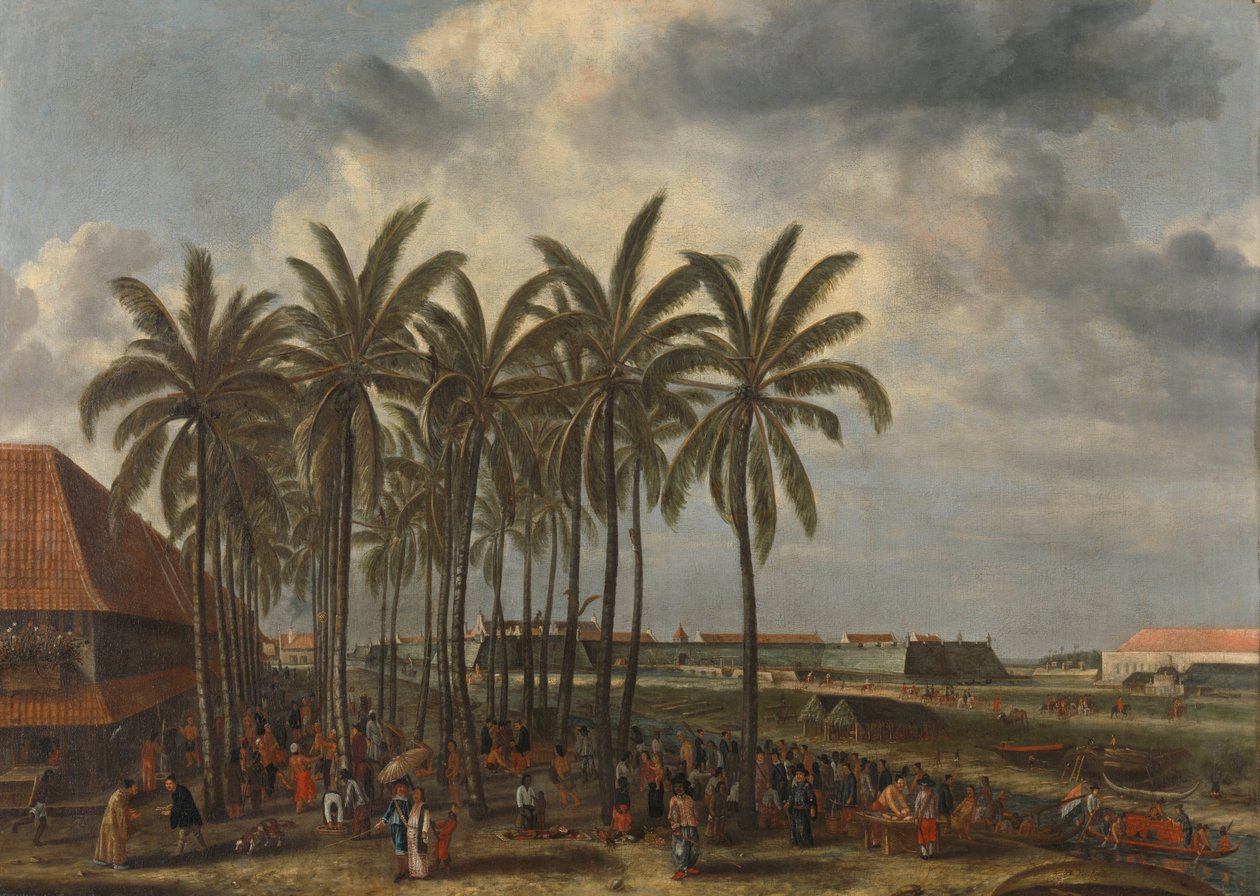 Hrad Batavia od Andries Beeckman