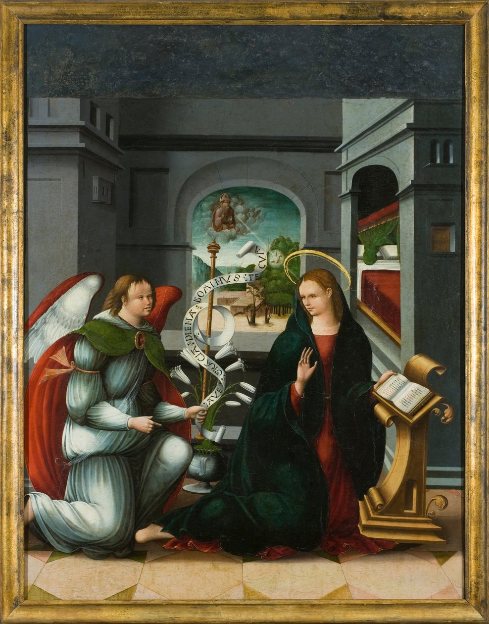 Zvěstování od Andrés de Melgar