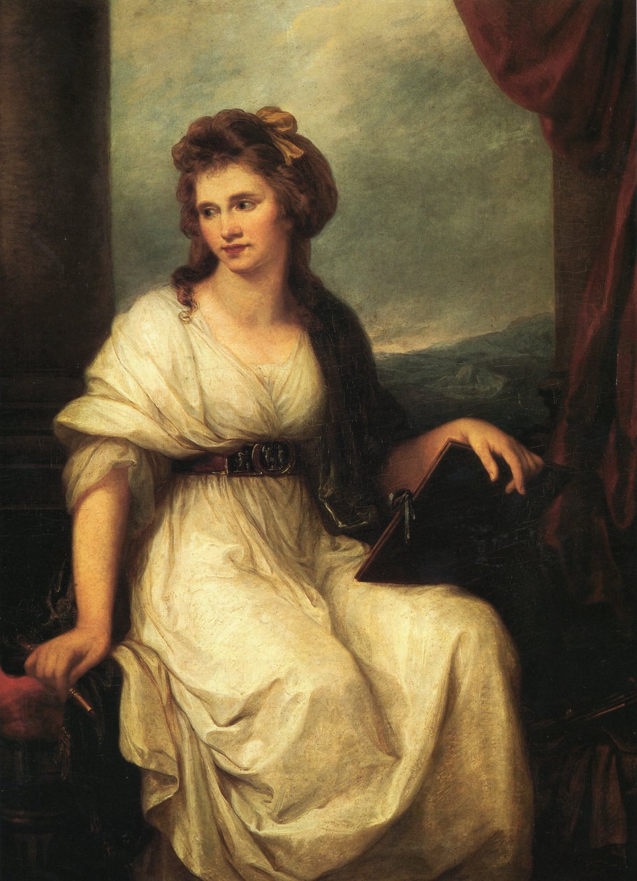 Autoportrét od Angelica Kauffmann