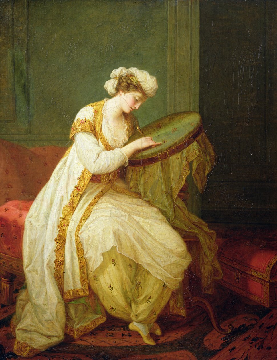 Turecká žena, 1773 od Angelica Kauffmann