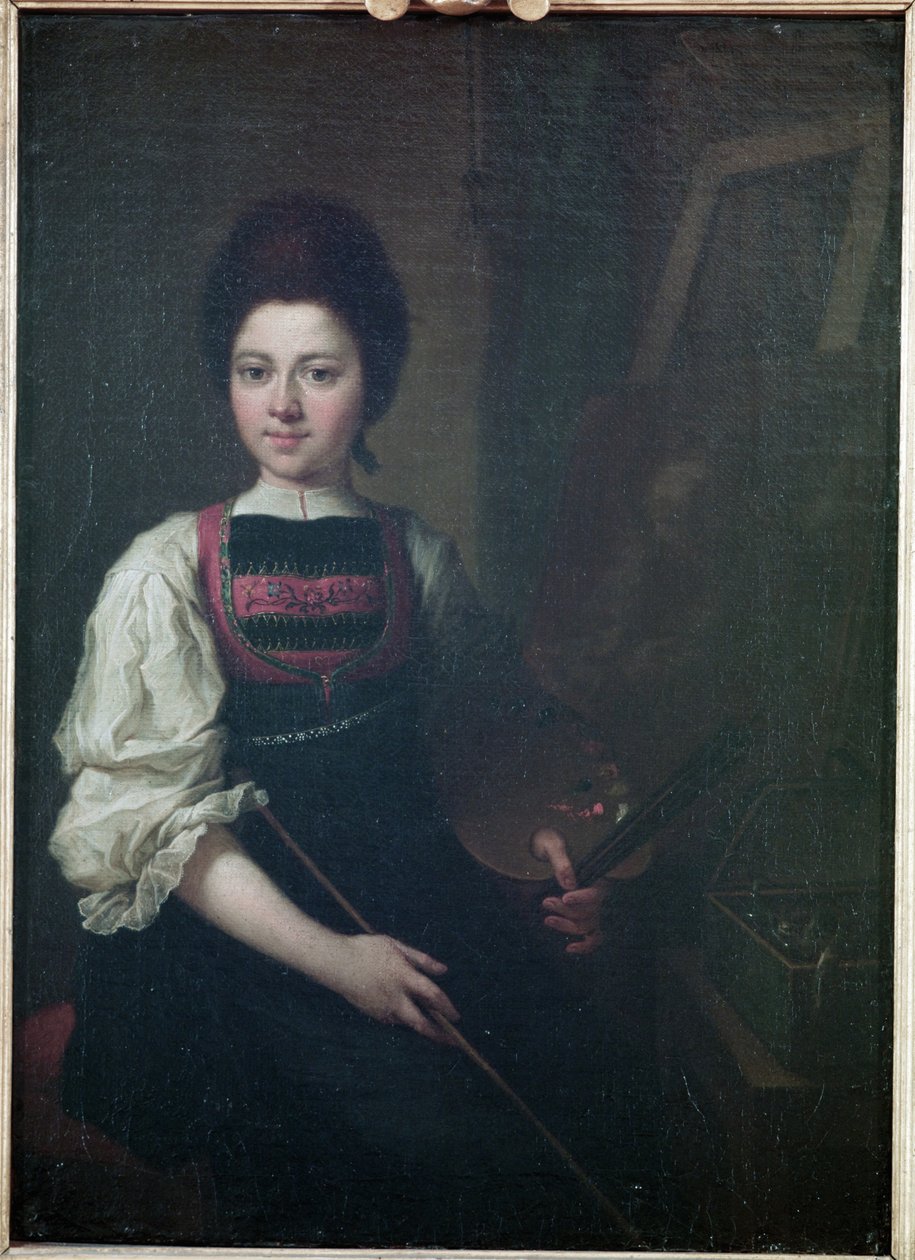 Autoportrét, 1763 od Angelica Kauffmann