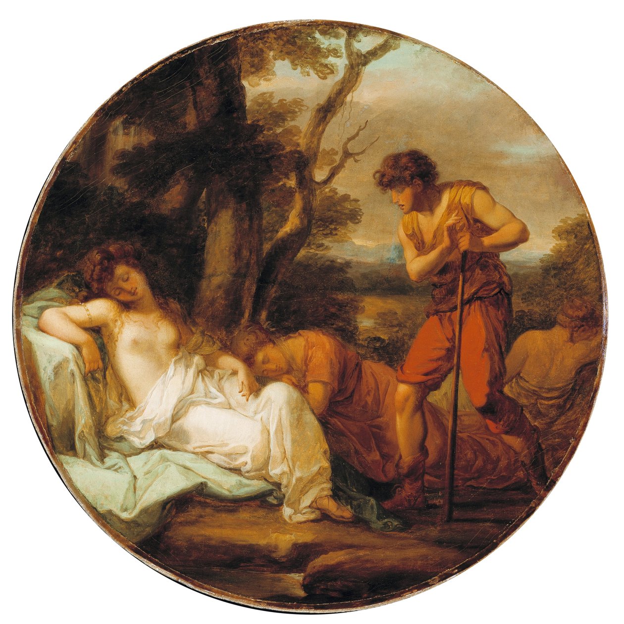 Cymon a Ifigenie od Angelica Kauffmann