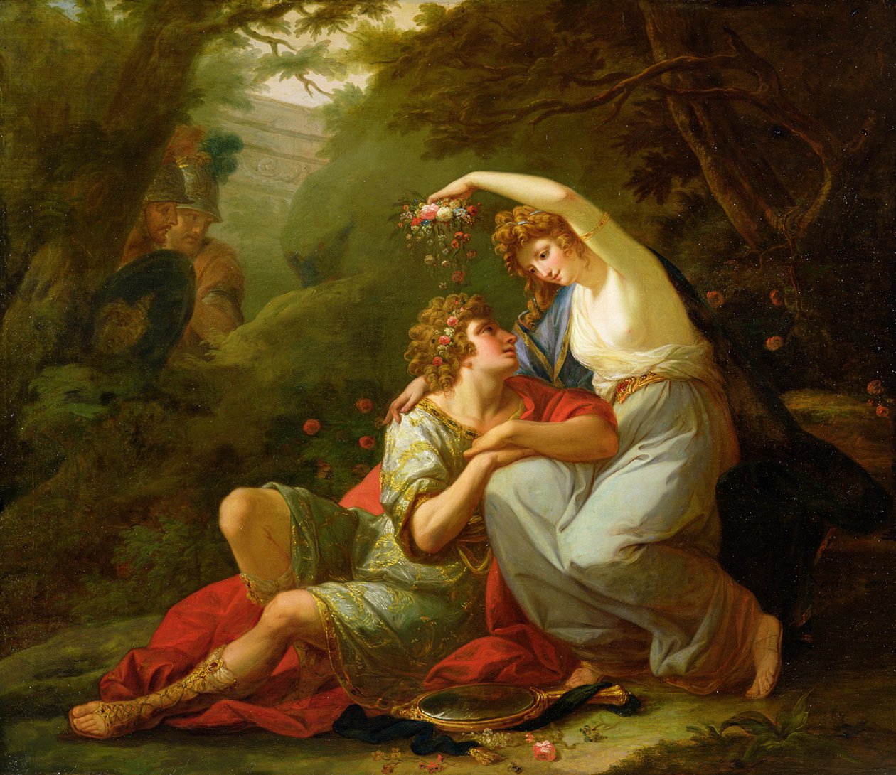 Rinaldo a Armida od Angelica Kauffmann