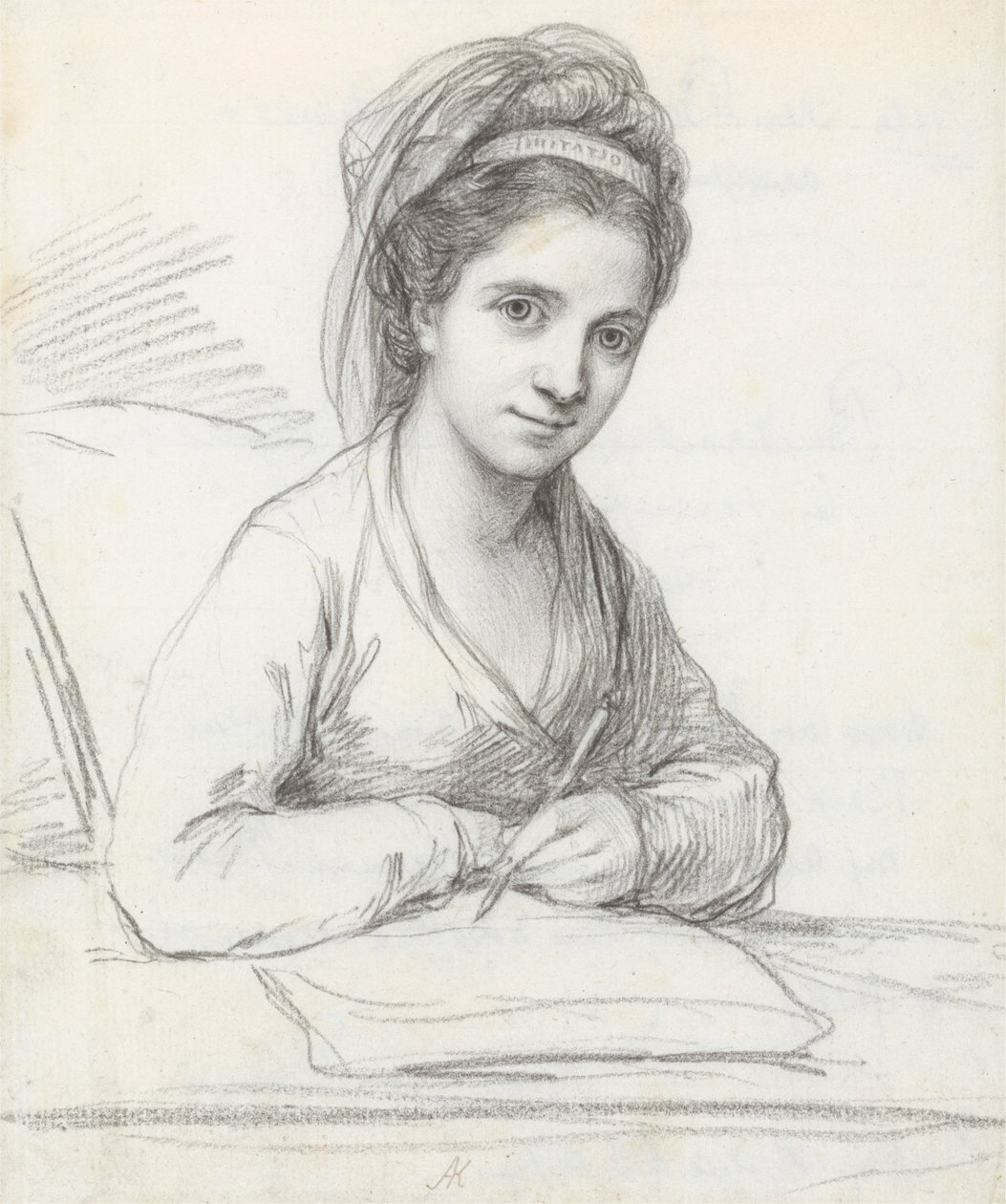 Autoportrét od Angelica Kauffmann