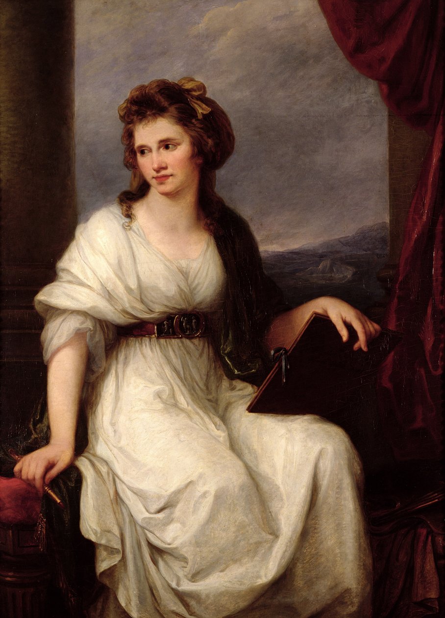 Autoportrét od Angelica Kauffmann