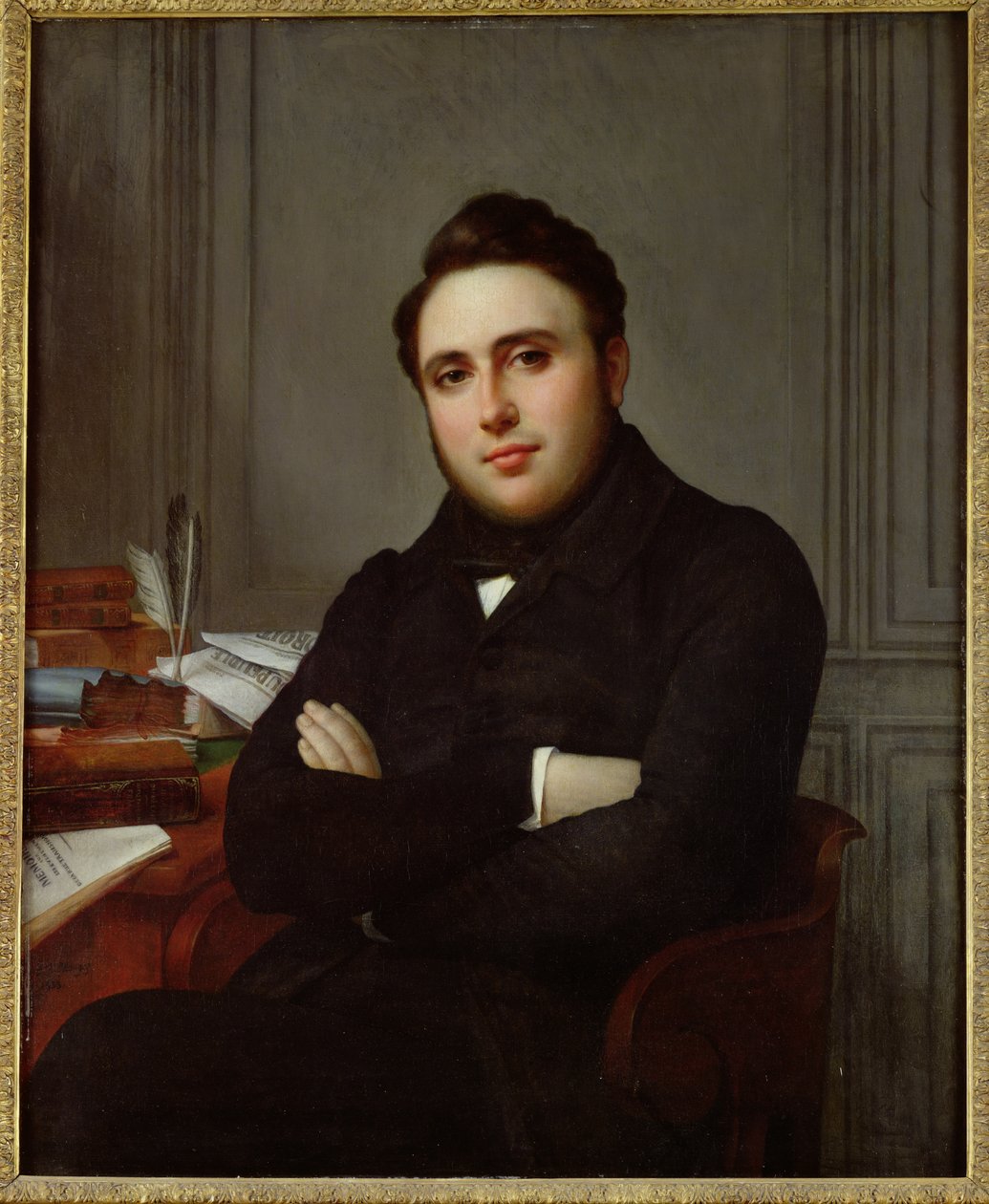 Portrét Alexandre Auguste Ledru-Rollina (1807-74), 1838 od Angelique Mongez