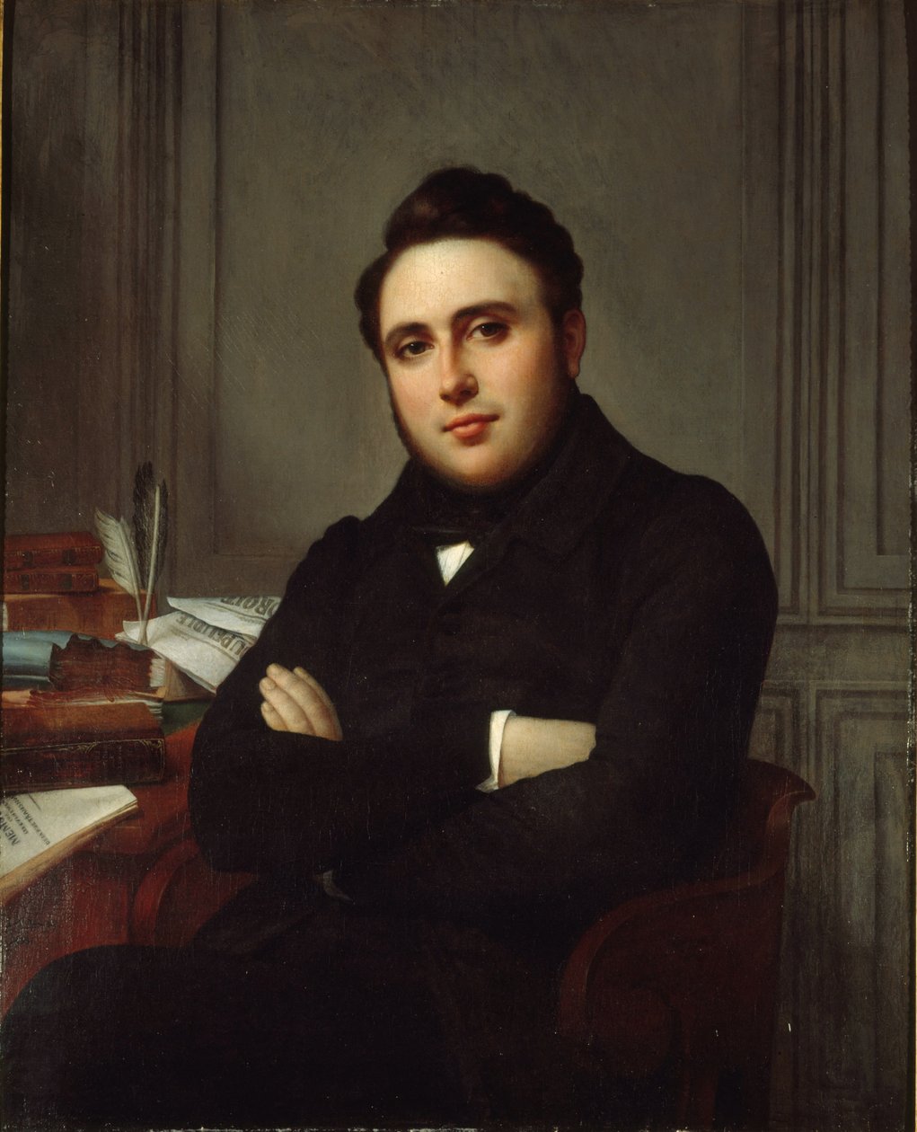 Portrét Alexandre Ledru-Rollin 1807-1874, 1838. od Angelique Mongez