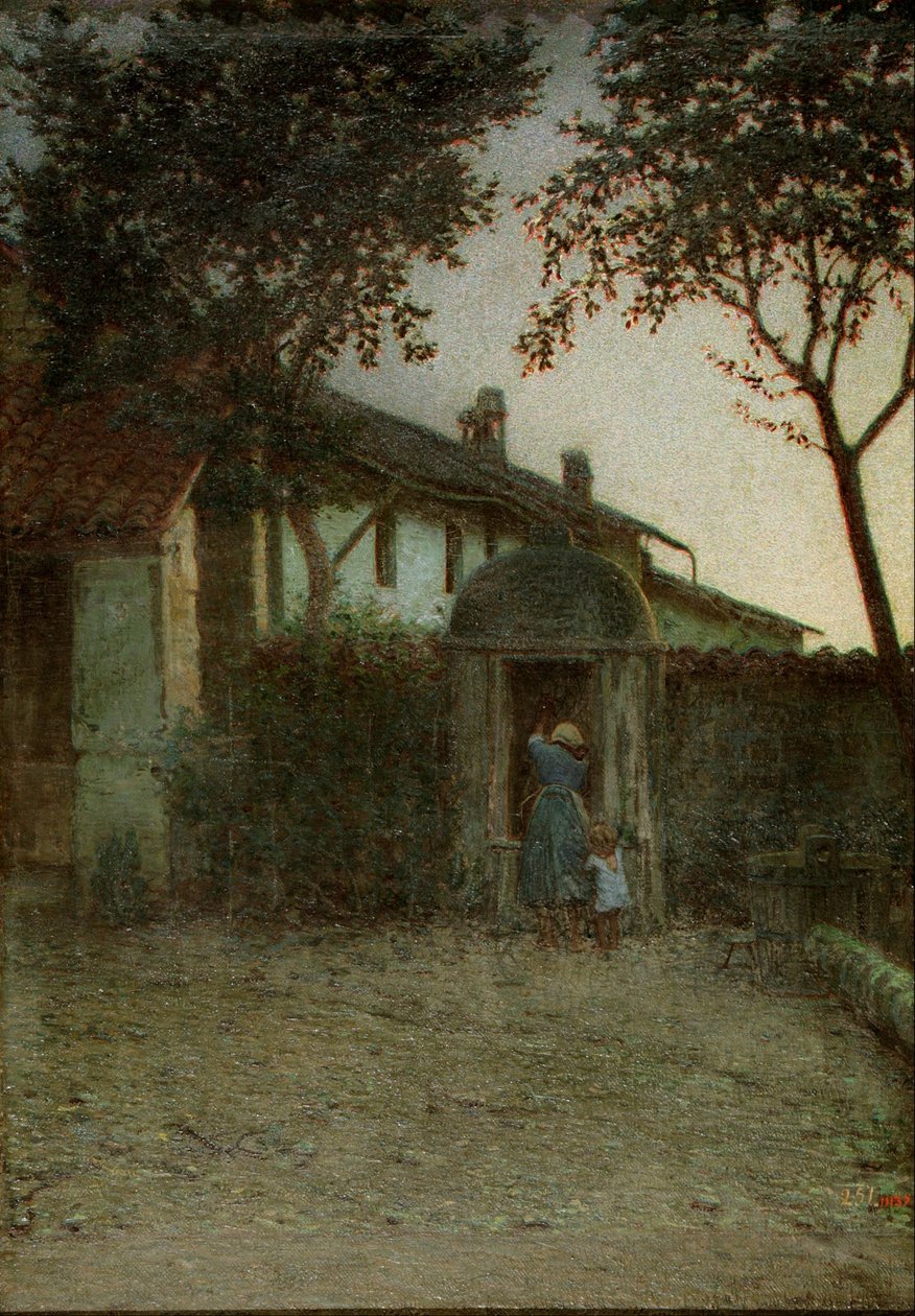 Svítání od Angelo Morbelli