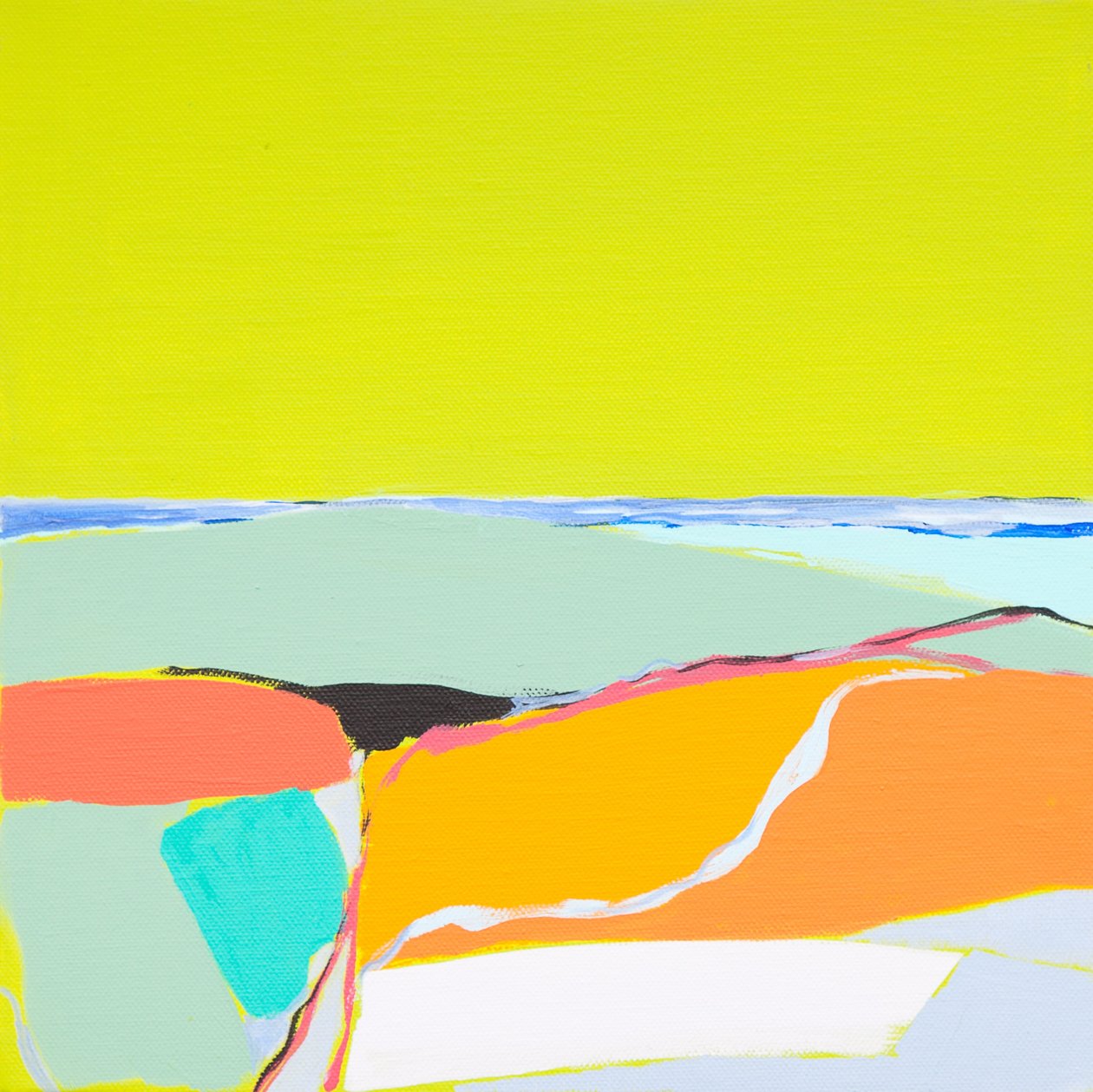 Hills over the Sea, 2014 od Angie Kenber