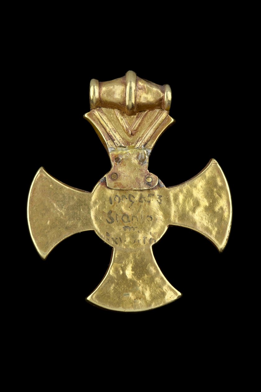 Rub Ixworthského kříže (granát a zlato) od Anglo Saxon