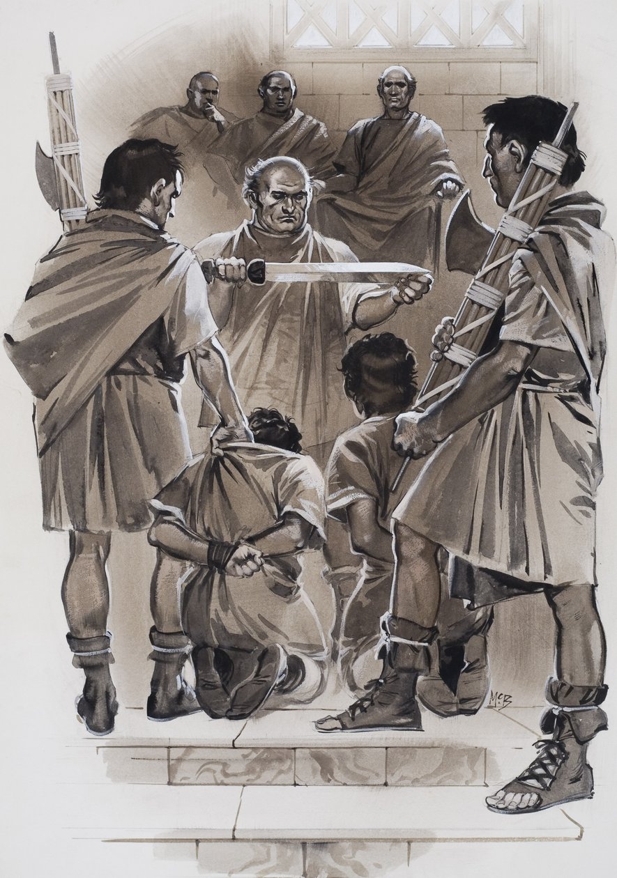 Lucius Junius Brutus (kvaš na papíře) od Angus McBride
