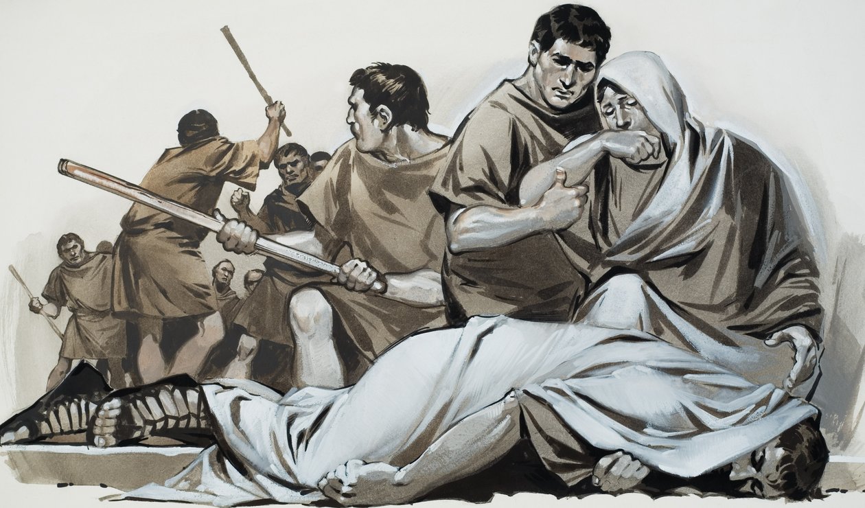 Tiberius Gracchus (kvaš na papíře) od Angus McBride