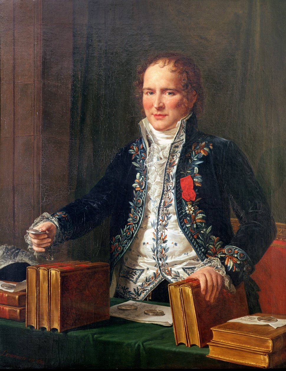 Portrét Antoine Francois de Fourcroy (1755-1809) od Anicet Charles Lemonnier