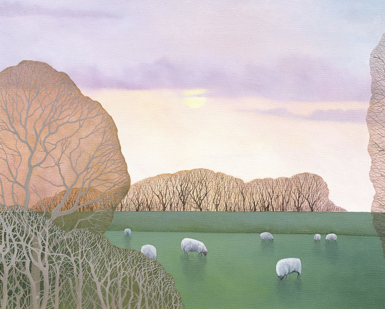 Prosincový soumrak, 2008 od Anna Phillips