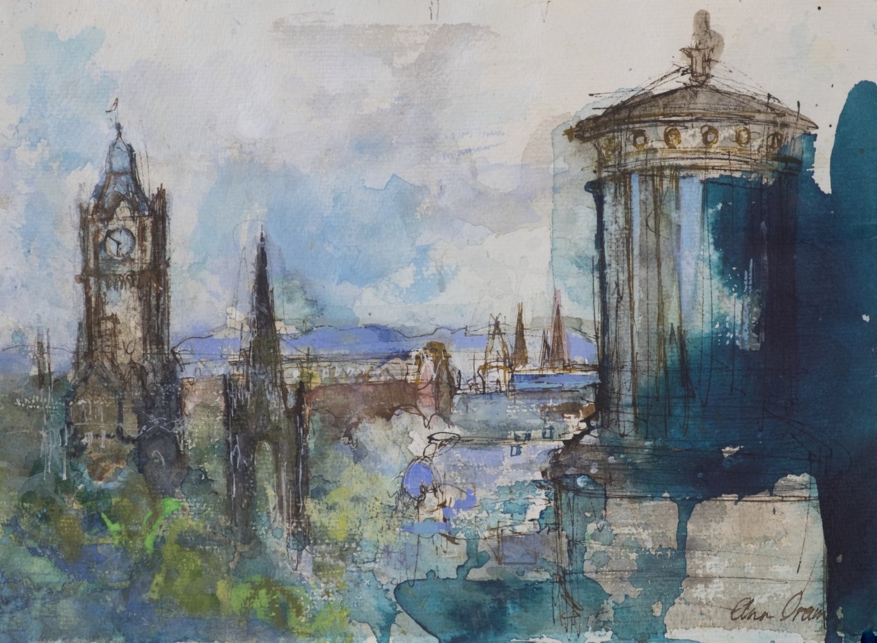 Z Calton Hill, Edinburgh od Ann Oram