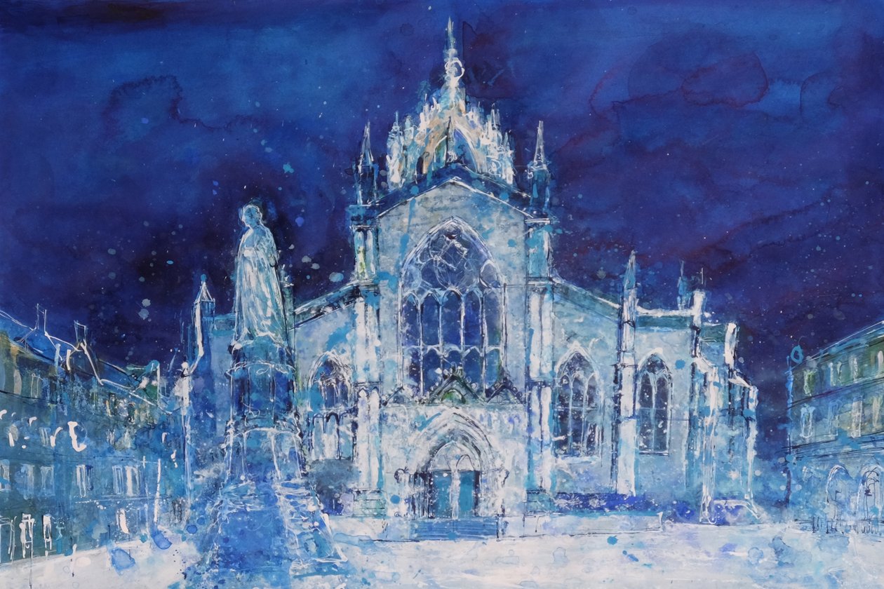 St Giles v noci od Ann Oram