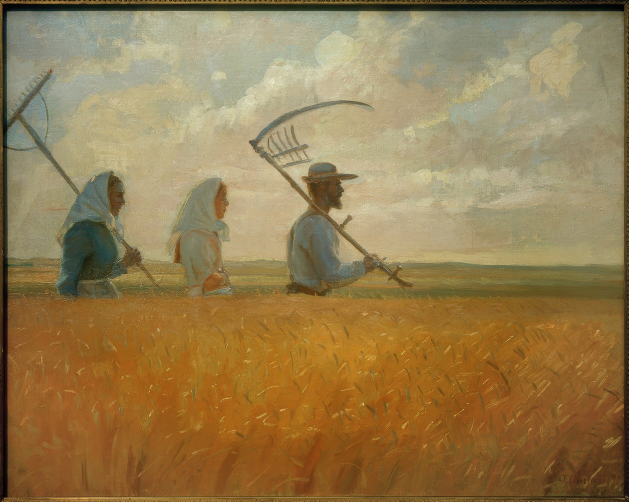 Čas sklizně od Anna Ancher