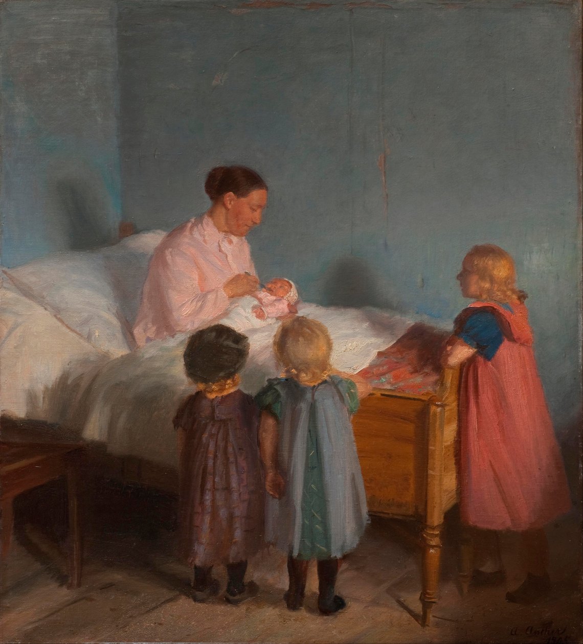 Malý bratr od Anna Ancher