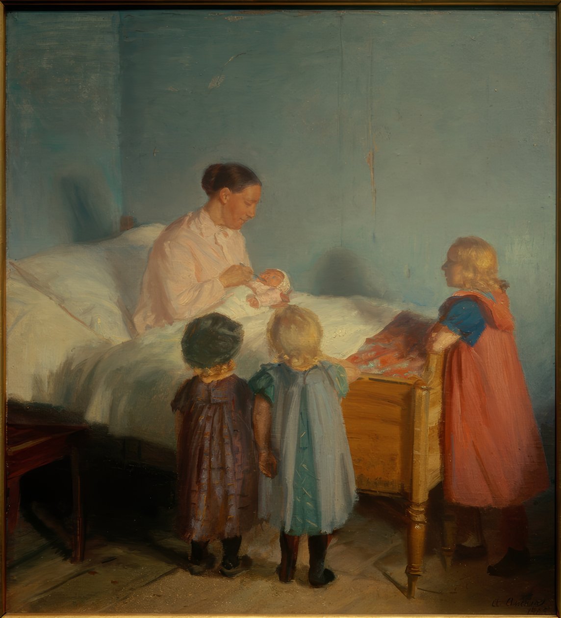 Malý bratr od Anna Ancher