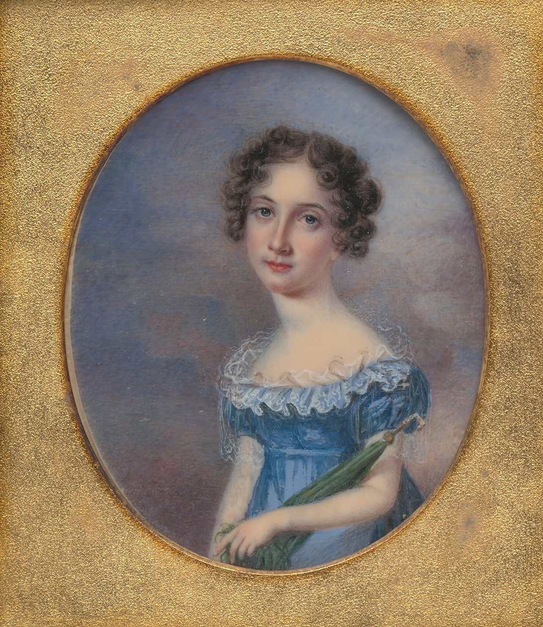 Sarah Ann Beck, ca. 1818. od Anna Claypoole Peale