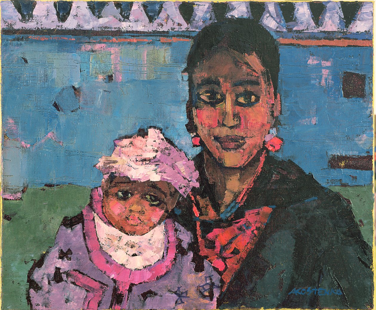 Španělská matka od Anna Contemporary Artist Kostenko