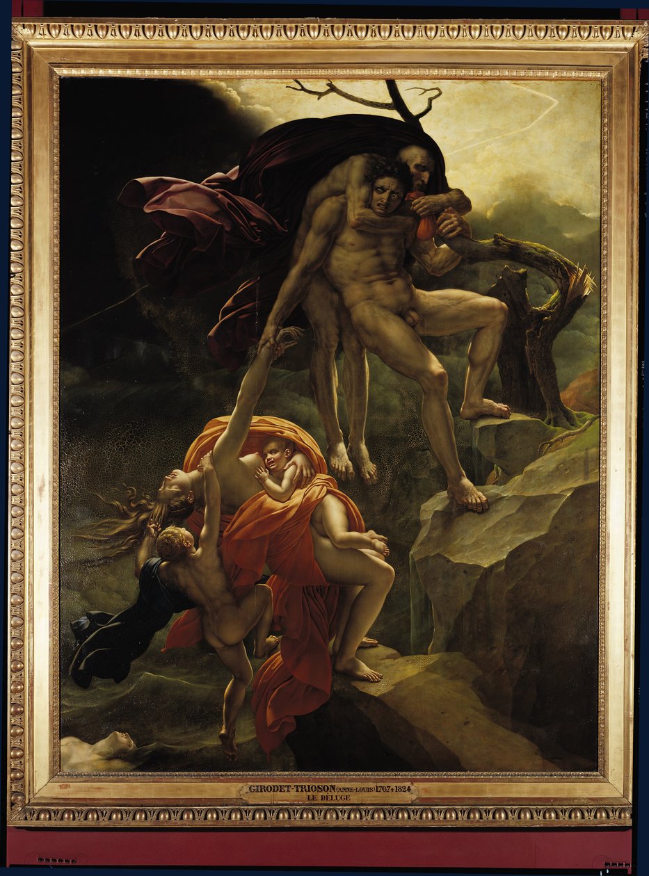 Povodeň, 1806 od Anne Louis Girodet de Roucy Trioson