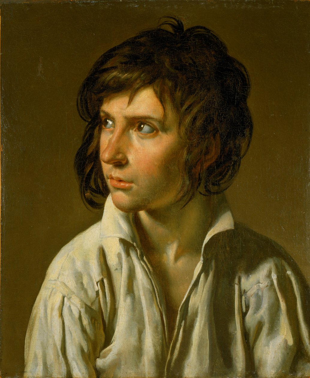 Portrét mladého muže od Anne Louis Girodet de Roussy Trioson