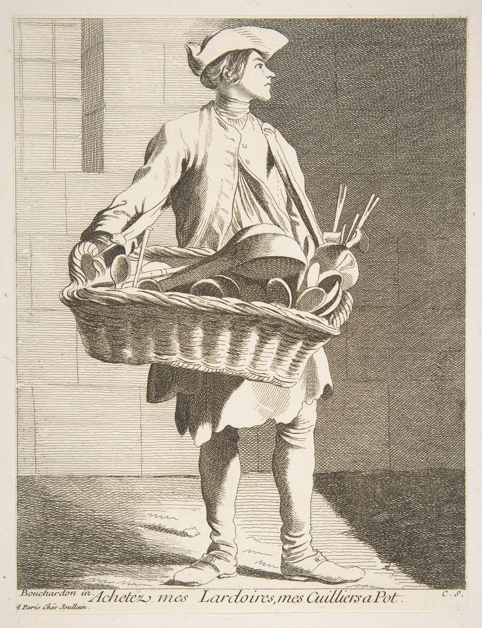 Prodavač nádobí, 1746. od Anne Claude Philippe de Caylus