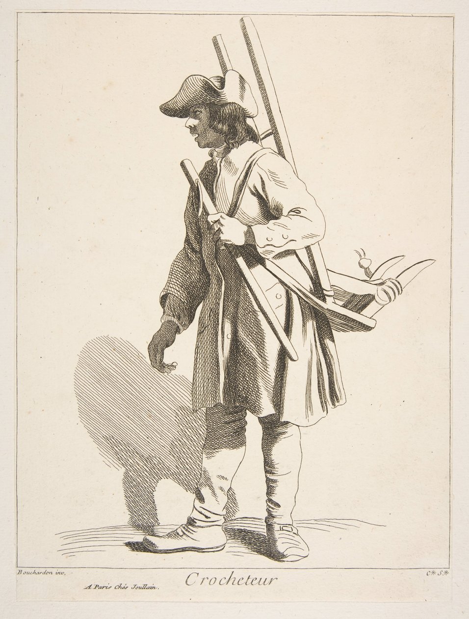 Prodavač železářství, 1746. od Anne Claude Philippe de Caylus