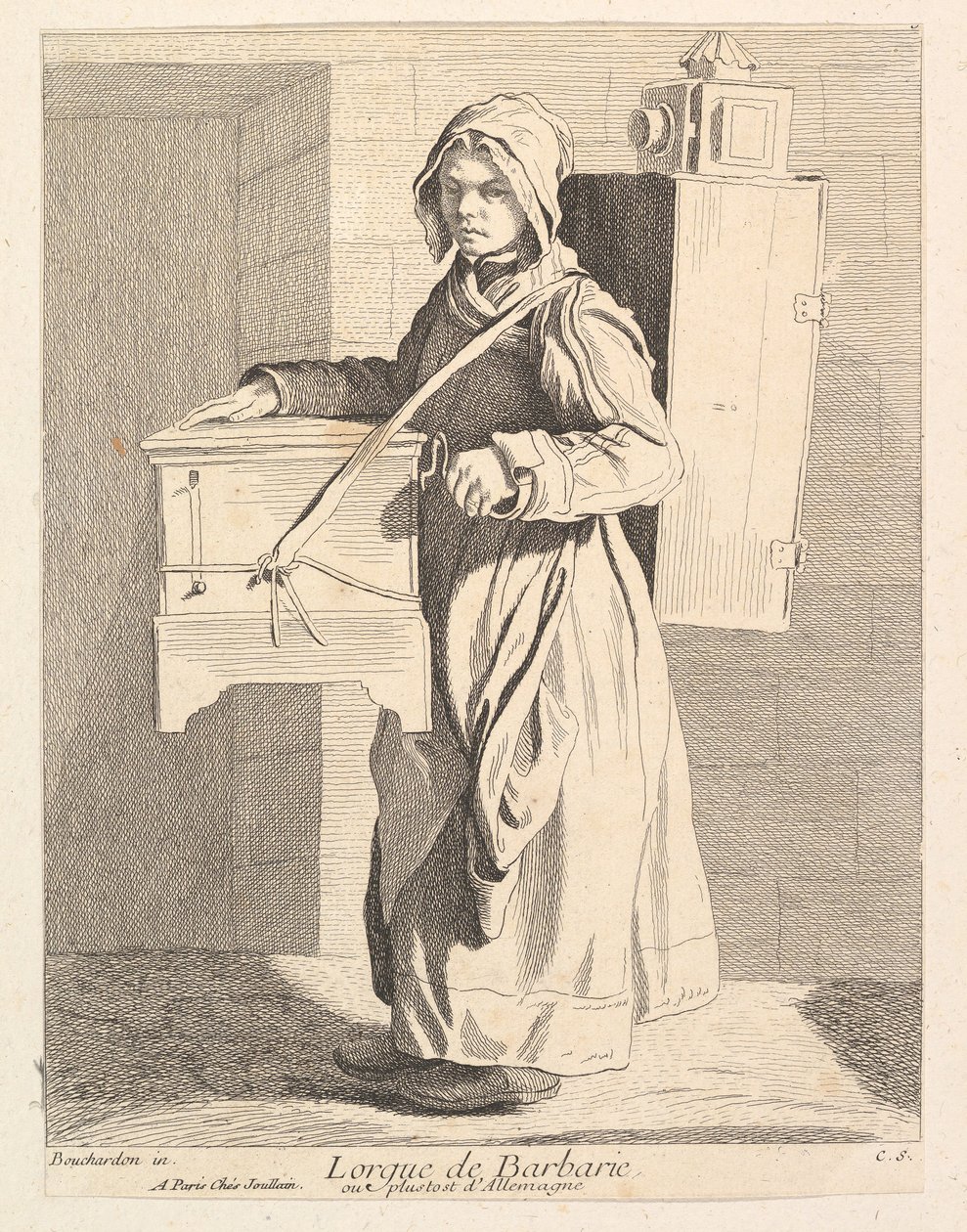 Varhanní mlýnek, 1737. od Anne Claude Philippe de Caylus