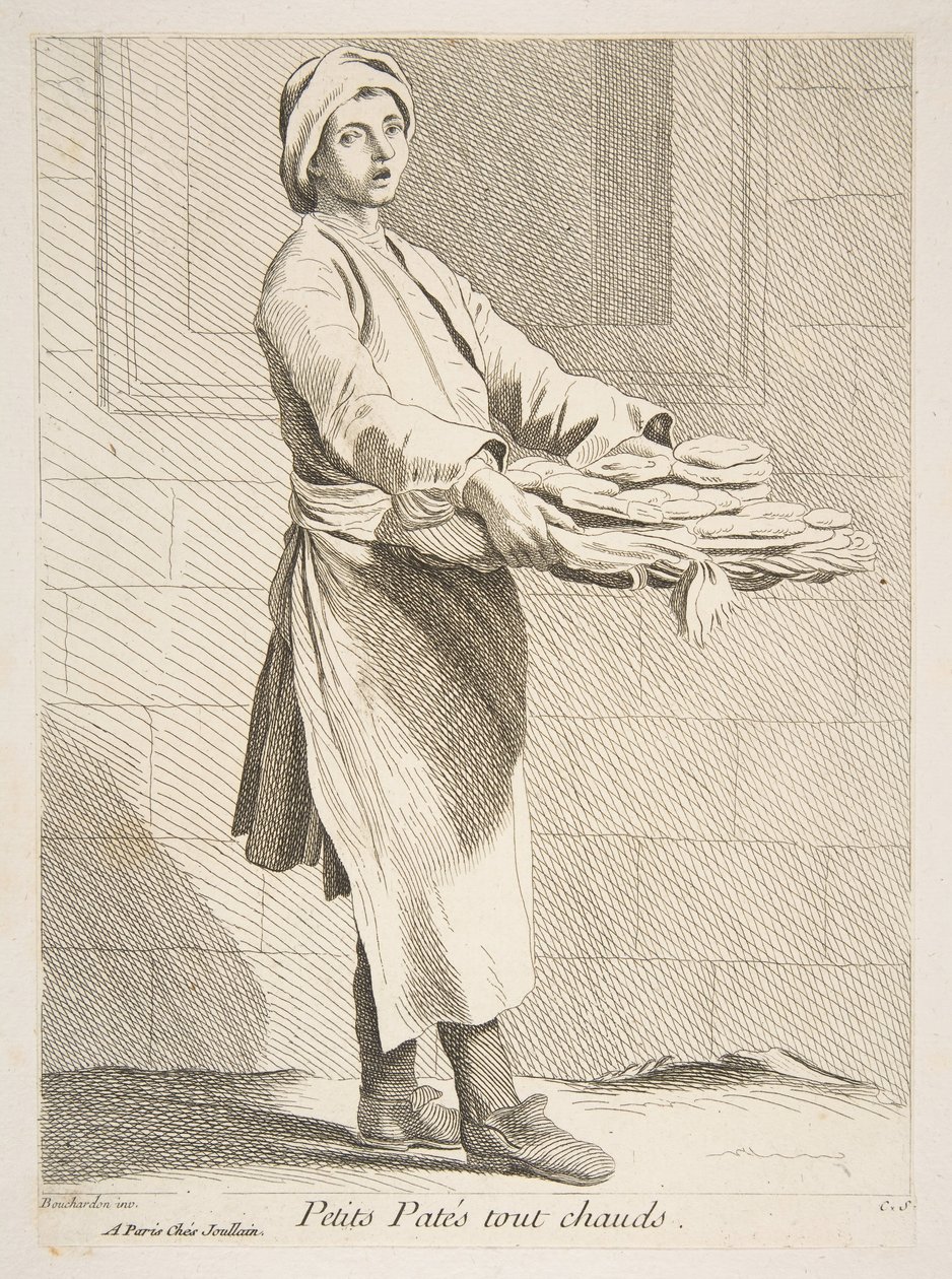 Prodavač pečiva, 1738. od Anne Claude Philippe de Caylus