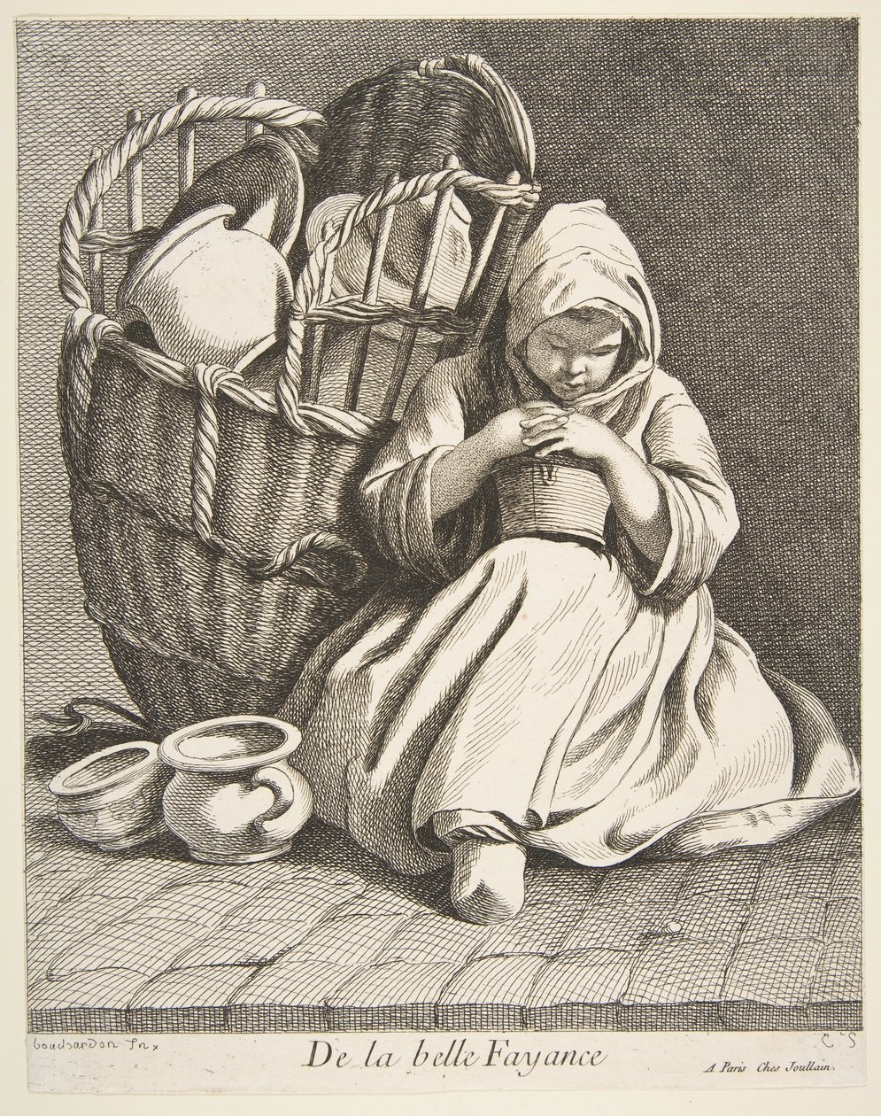 Prodavač keramiky, 1738. od Anne Claude Philippe de Caylus
