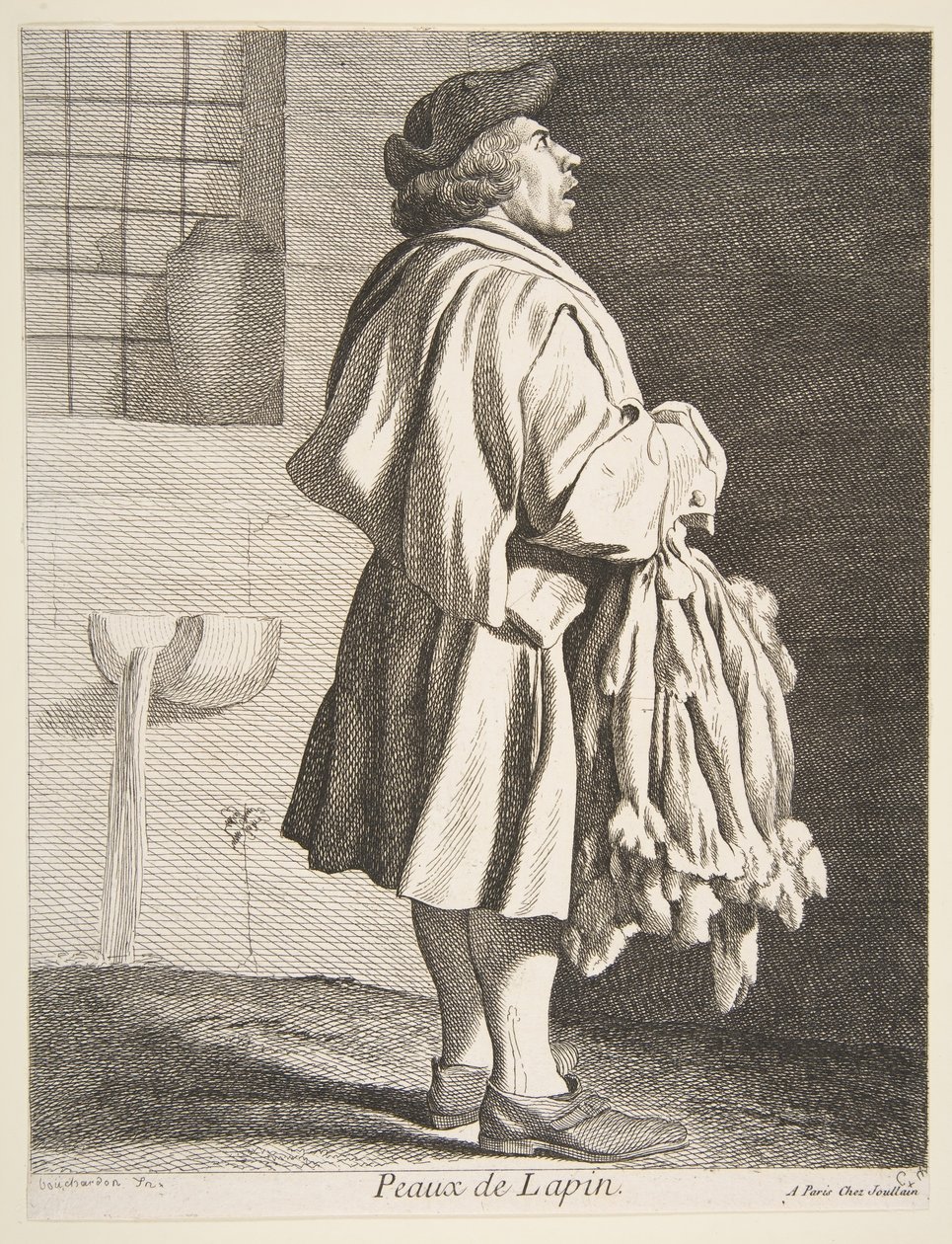Prodavač králíků, 1737. od Anne Claude Philippe de Caylus