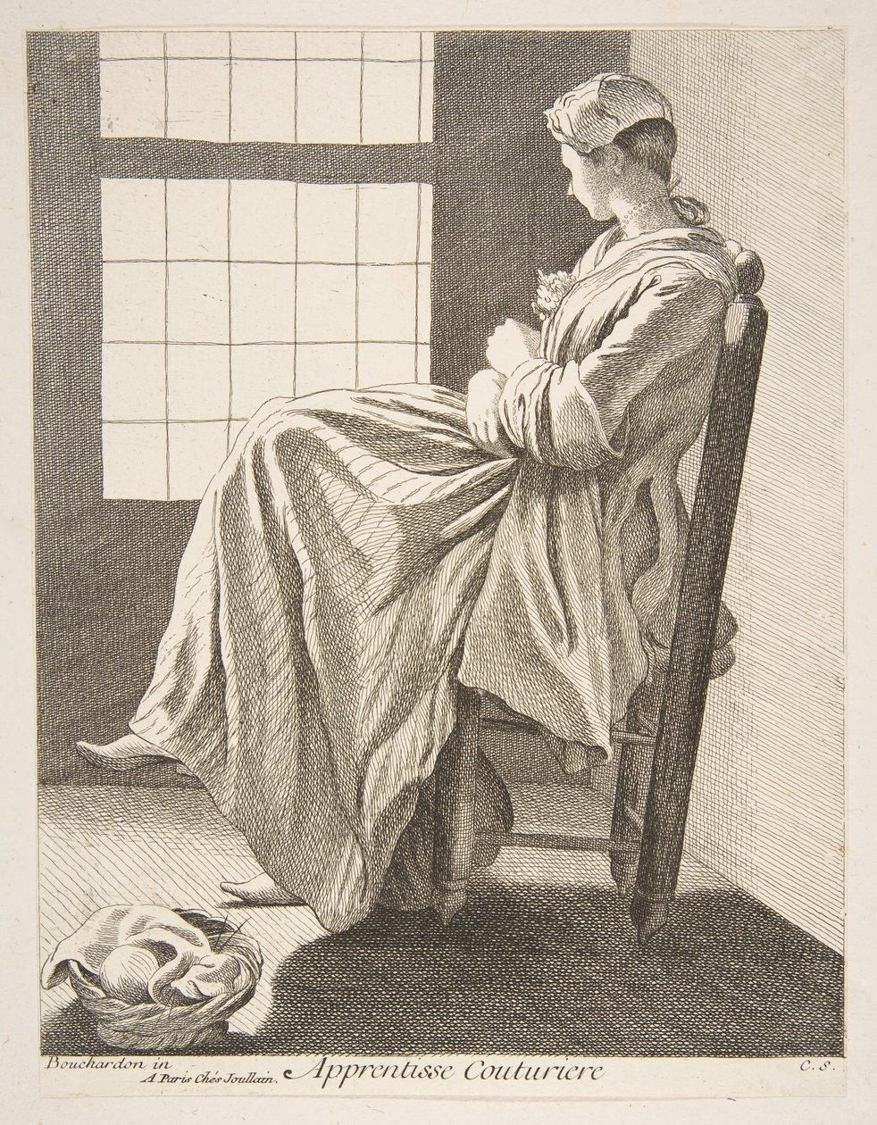 Šicí učeň, 1737. od Anne Claude Philippe de Caylus