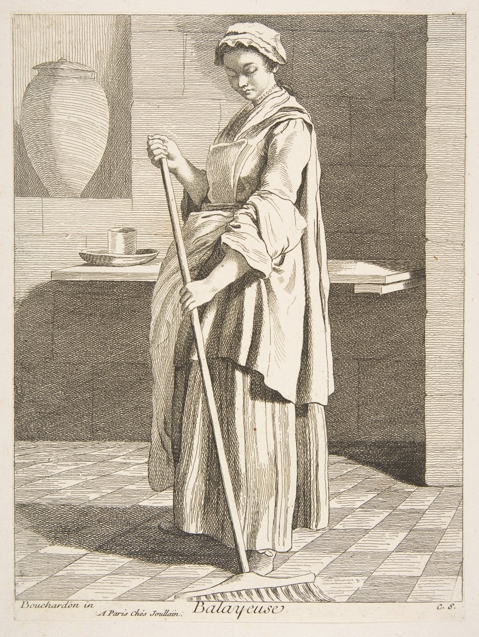 Zametač, 1746. od Anne Claude Philippe de Caylus