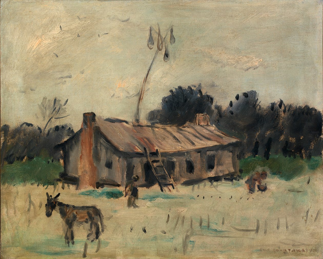 Kabina v Alabamě, ca. 1915-1925. od Anne Goldthwaite