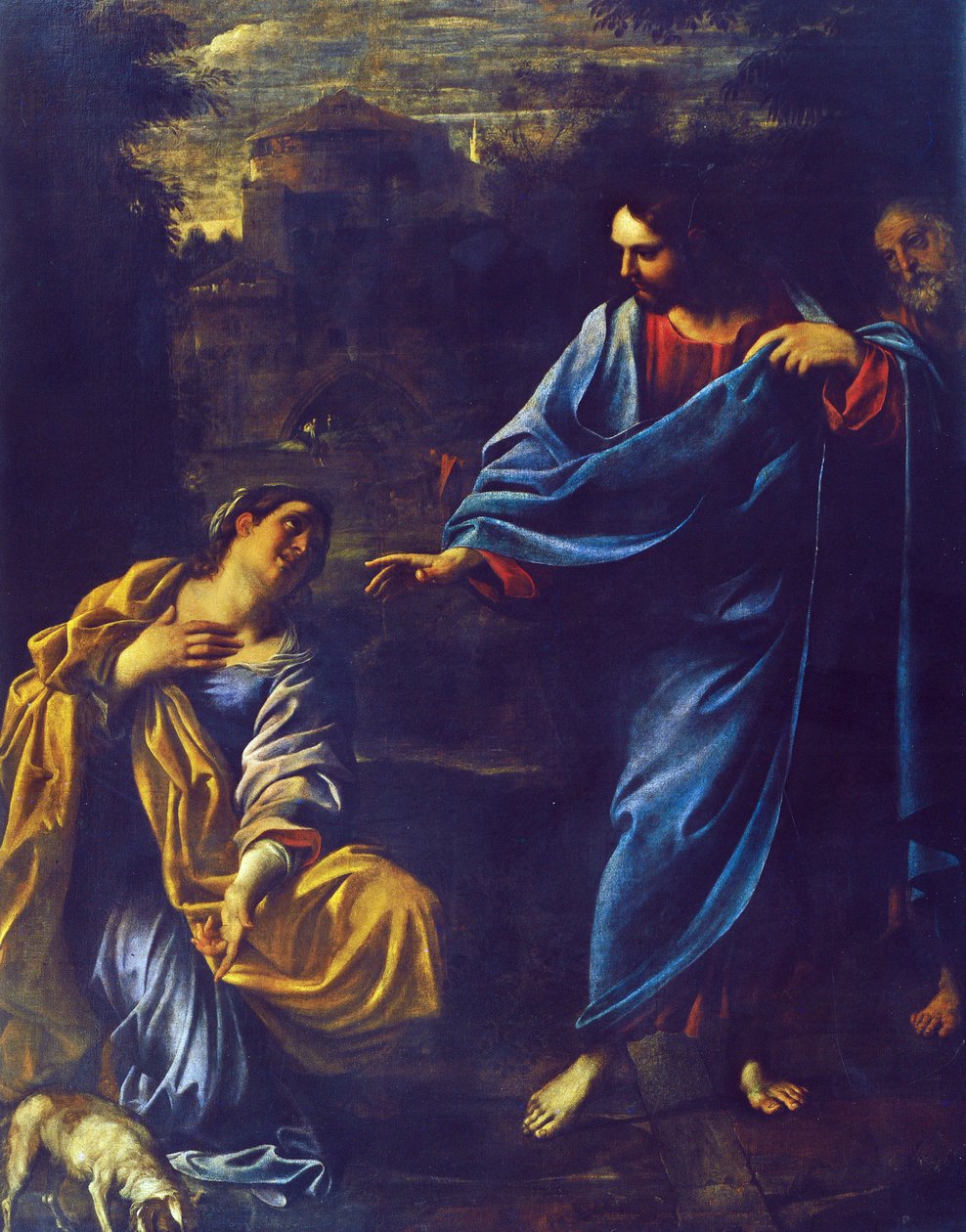 Kristus a Kanaánská žena od Annibale Carracci