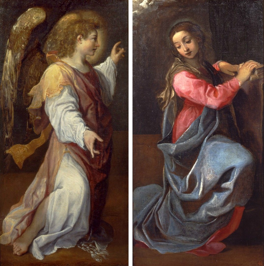 Zvěstování od Annibale Carracci