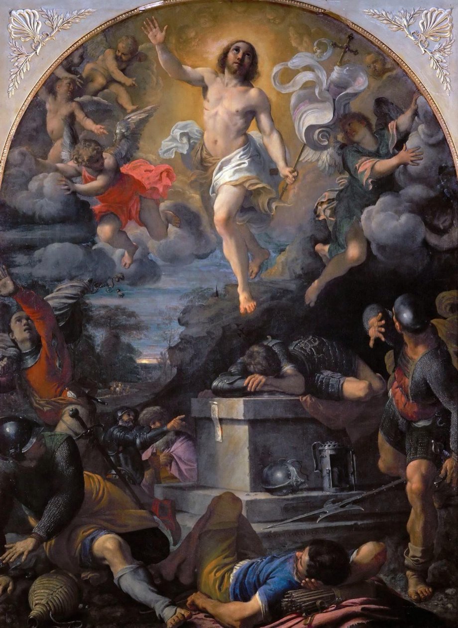 Vzkříšení Krista od Annibale Carracci