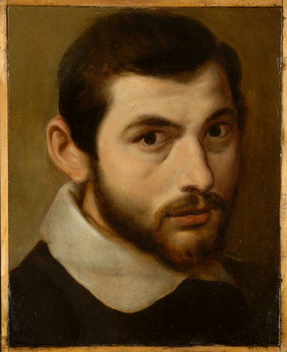 Autoportrét mladého muže? od Annibale Carracci