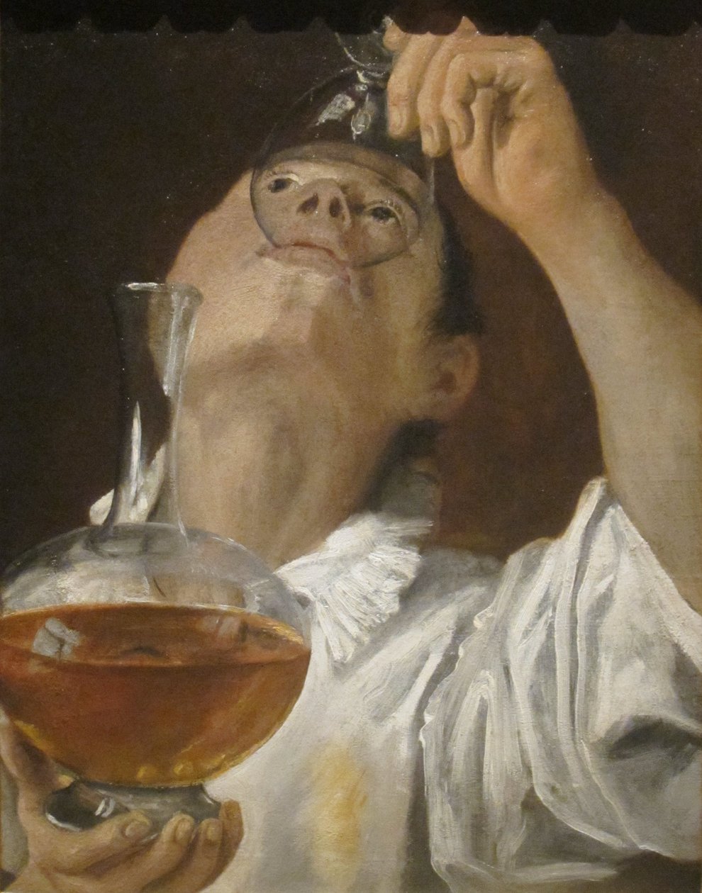 Chlapec pije od Annibale Carracci
