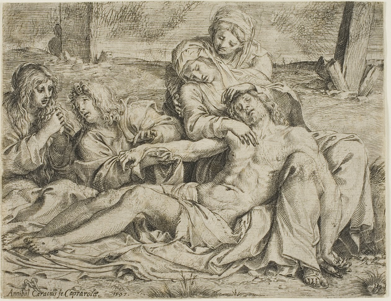 Kristus z Capraroly od Annibale Carracci