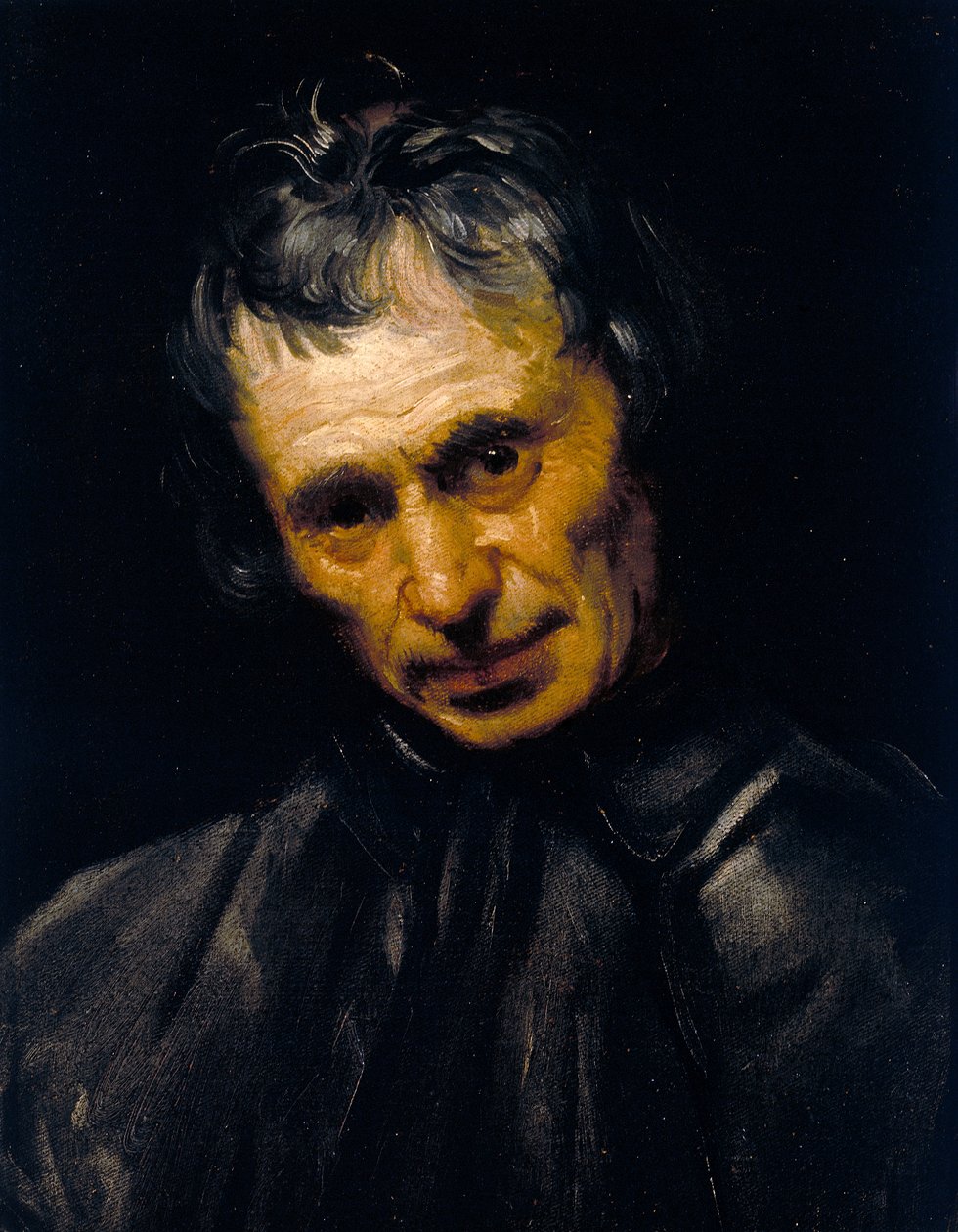 Hlava starého muže od Annibale Carracci