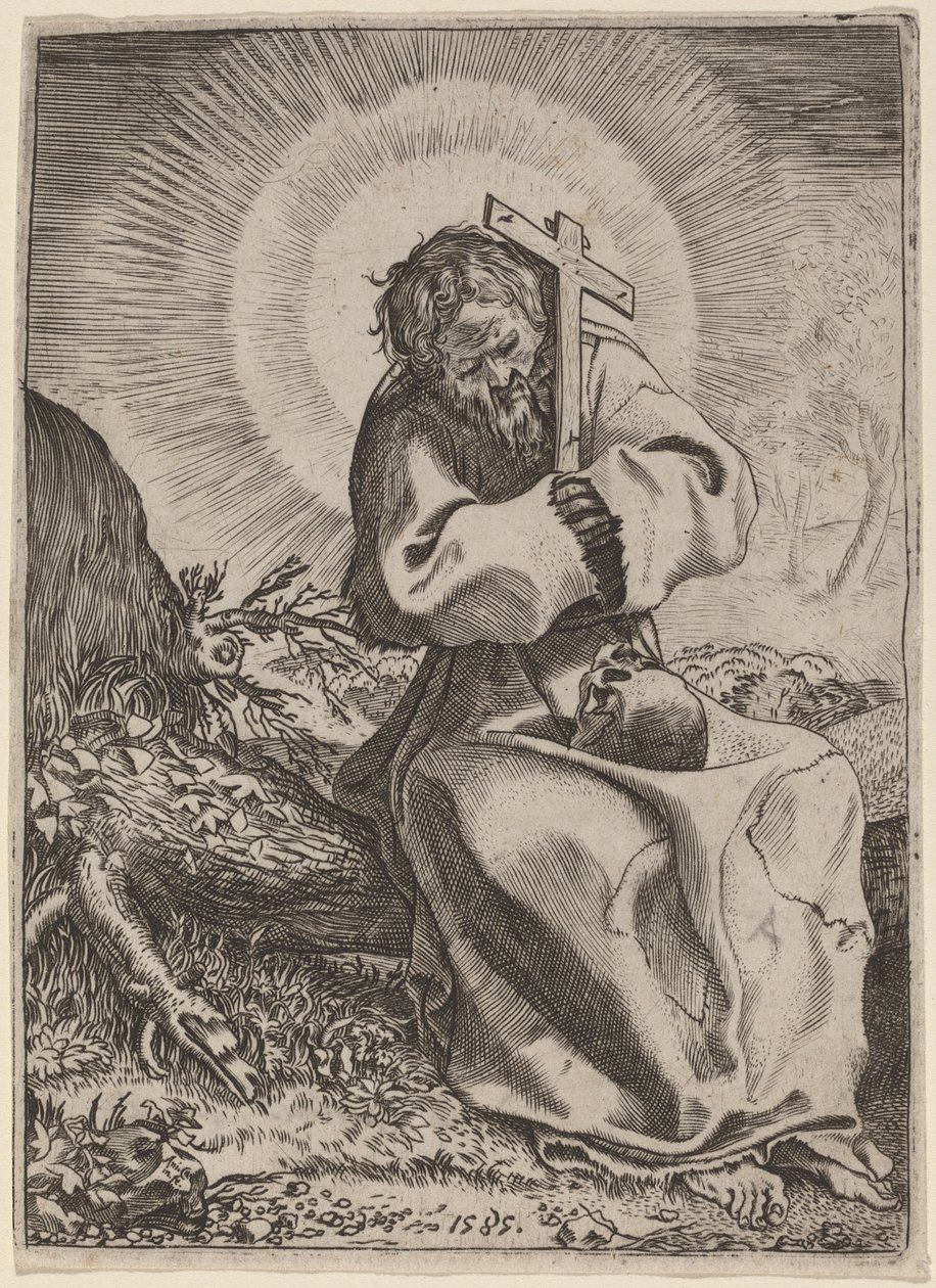 Svatý František z Assisi od Annibale Carracci