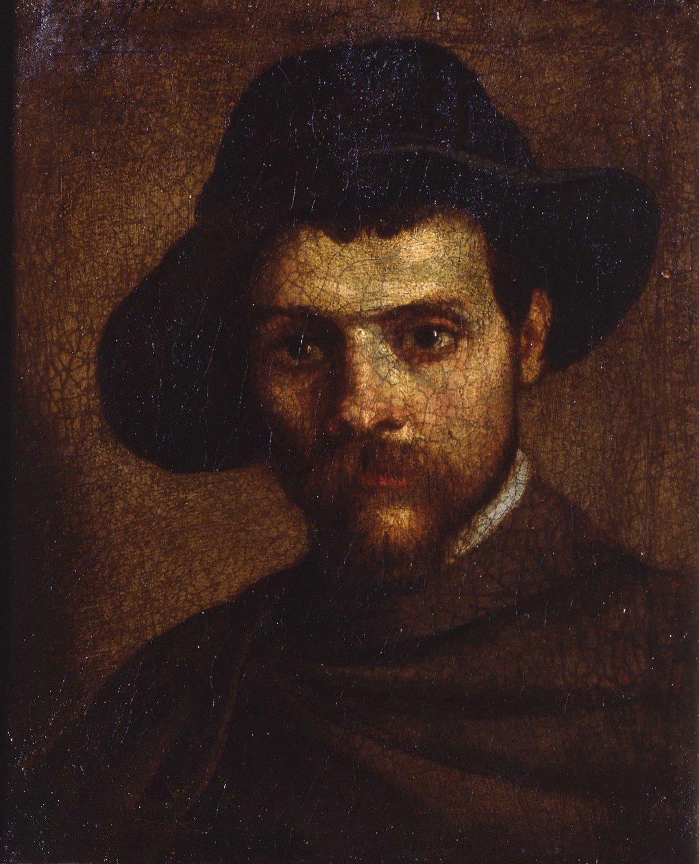 Autoportrét, 1593 od Annibale Carracci